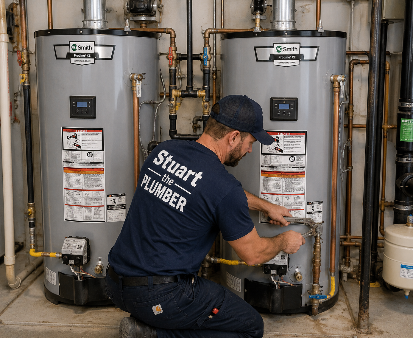 Stuart The Plumber licensed plumber providing plumbing service in Braselton, North Georgia