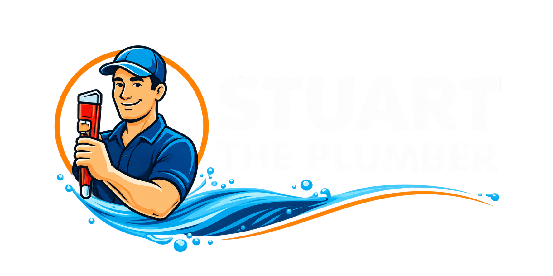 Stuart The Plumber logo