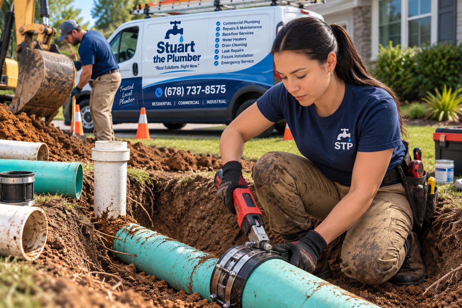 How can you identify poly b pipes in your home