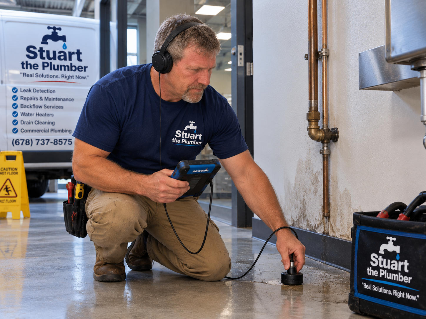 How do you perform a basic leak check at home